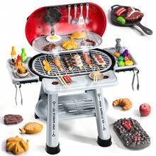 HENGPHY Pretend Play Barbecue Kids Toys Sets For 3 4 5 6 7 8 Ages Boys Girls, 2-Layer Barbecue Kitchen Outdoor Toys With Smoke Sound & Light For 3-8 Years Old Boy Girls, BBQ Grill Cooking Toy Set Little Chef Play Activity Indoor Toys Birthday Gifts Toddlers - Kids Grill Playset - View 10