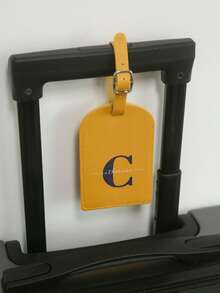 1 thẻ hành lý in tên và chữ cái đầu tùy chỉnh cho vali, thẻ hành lý in tên cá nhân hóa nhiều màu sắc kèm thẻ tên riêng tư, thẻ da giả cao cấp, thẻ hành lý du lịch, thẻ ba lô, thẻ quà tặng, phụ kiện du lịch thủ công, quà tặng du lịch sang trọng, quà sinh nhật, quà tặng phù dâu, quà tặng bạn bè, quà năm mới lộng lẫy. - Nhiều màu - Xem 9