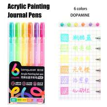 Languo 90-Color Acrylic Paint Markers - 1.0mm Fine Tip Gel Ink Pen, Blendable Vibrant For Rock/Glass/Wood DIY Craft Decor,Student Art Supplies , Back To School Gifts