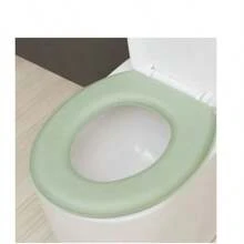 Waterpoof Soft Toilet Seat Cover Bathroom Washable Closestool Mat Pad Cushion O-Shape Toilet Seat Bidet Toilet Cover Accessories - 綠色 - 查看 1
