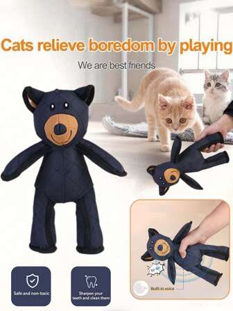 Squeaky Teddy Bear Dog Toys Aggressive Chewer Indestructible Plush Dog Squeaky Toys Pet Toys Pet Supplies Dog Supplies Cat Toys Cat Necessities Cat Accessories Cat Supplies Puppy Feeding Birthday Puppy Feeding Games Dog