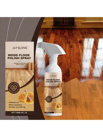 Wood Floor Beeswax Care Spray Wooden Floor Cleaning Polishing Care Scratch Renovation Care