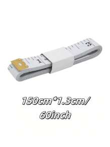 缝纫卷尺，柔软灵活双刻度，150厘米/59英寸，适用于裁缝布料