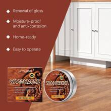 Lucidante per mobili in legno di palissandro, cera per la cura dei mobili in legno, manutenzione e pulizia dei mobili