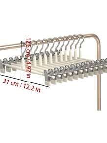 1/4/5/9/11/15/19pcs/Set Anti-Slip Seamless Clothes Hanger, Thickened Adults Vest/Underwear Dedicated Clothes Rack, Suitable For Home Daily Clothing Hanging, Garment Organizing