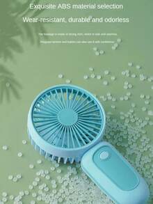 1 件男女通用情侣撞色项链风扇，便携式迷你 5 叶 USB 可充电冷却风扇，适合夏季户外旅行、海滩、运动、办公室、学校、泳池派对、日常生活 - 彩色 - 查看 9