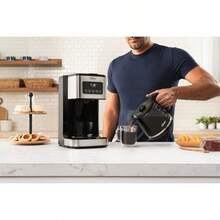 ® Cafetera Programable, Pantalla Táctil, Jarra de Vidrio, de 12 Tazas, Negro y Acero Inoxidable, BVSTDC4403 - Tipo de Enchufe A USA (110-127V) - Ver 6