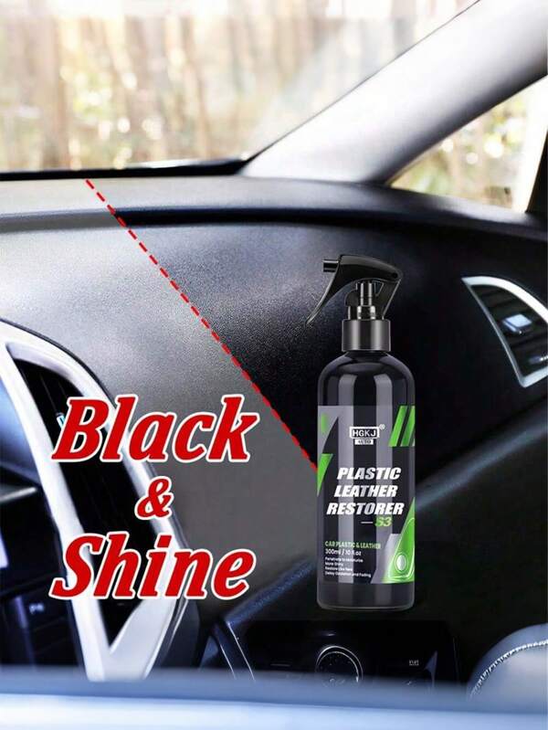 Car Interior Cleaning Agent Removes Stains, Oil Stains, Leather Seats, Instrument Panels, Dirt Removal, Multifunctional Liquid Cleaner
