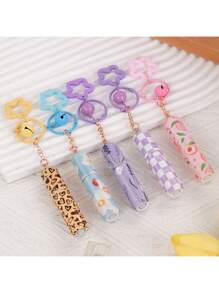 2pcs Multi-Functional Small Capacity Refillable Bottles, Travel Accessory Keychain, Lightweight, Excellent Travel Container