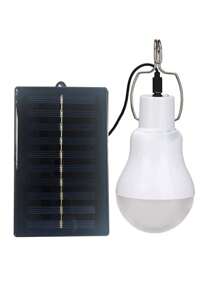 1/2pcs Solar Powered Hanging Lights, Outdoor Lighting, Solar Powered, No Wiring, No Electricity Cost, Automatically Lighting From Dusk To Dawn, Solar Powered Ceiling Lights, Suitable For Barn, Yard, Gazebo, Chicken Coop, Tent