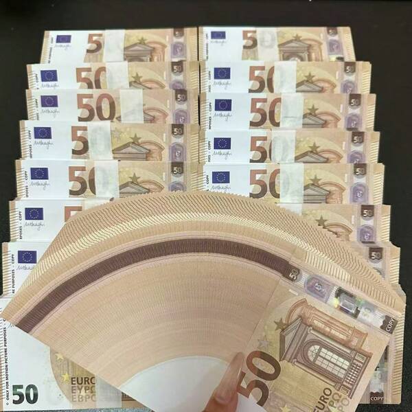 50pcs 50/100 Euro Large Size Prop Paper, 50pcs 1:1 Replica Of New 50/100 Euro Denominations, 100pcs Small Size 100Euro Prop Paper For Movie Props, Music Videos And Magic - Versatile Decorative Money Coins For Parties, Weddings, Birthdays And More - Perfect For Christmas, Thanksgiving And All Occasions