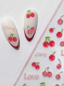 2 hojas de calcomanías de arte de uñas con diseños lindos de gato, pez y pata de gato - brillantes brillos, sin olor, de plástico, para cuidado de manos y pies, decoración de arte de uñas DIY, adecuado para diario, uñas DIY, funda de teléfono, diario, amado por mujeres y niñas