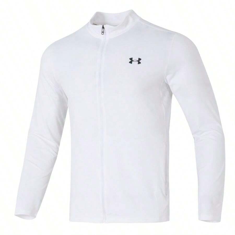 Under Armour Men's Vanish Elite FZ Jacket, Casual Comfortable Outdoor Sports Apparel - White - View 1