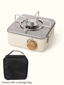 1 pièce, Plusieurs couleurs, 9554 BTU, Réchaud portatif au butane, Réchaud portable, Réchaud de camping extérieur, Réchaud à butane réglable, Réchaud à gaz, Pique-nique, Barbecue de jardin, Pêche, Matériel de cuisine de camping, Randonnée, Réchaud de survie, Chauffage