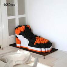 Giày khối xây dựng sáng tạo, Đồ chơi lắp ráp, Đồ trang trí, Giày thể thao, Câu đố 3D, Đồ chơi sưu tập và Quà tặng sinh nhật cho bạn bè - nhiều màu - Xem 23