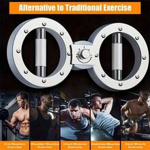 Adjustable Resistance Arm Exerciser, Multi-Function Rotary Arm Wrist Strength Muscle Building Trainer For Boxing, MMA, Fitness - Multicolor - View 3