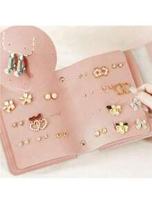 Foldable Jewelry Storage Bags And Clutch Bags, Practical Travel Jewelry Organizing And Carrying Bags, Earrings, Necklaces, Rings, Jewelry Bags, Jewelry Roll Bags, Cosmetic Bags, Waterproof Travel Jewelry Bags, Portable Jewelry Storage, Necessary Travel Accessories And Suitable For School Use Travel Essentials Travel Bag Vacation Holiday Back To School School Stuff Jewellery Box Jewelry Organizer