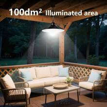1pc Portable Solar Lights,Remote Control Solar Wall Lights,Double Head Solar Shed Lights Indoor And Outdoor Lights Powered By Solar Energy,LED Solar Lights,Long Lasting Solar Security Wall Light,Suitable For Solar Camping Lights,Yard Lights,Pathway Light,Garden Decor