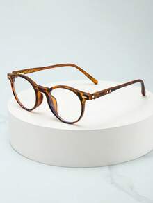 Top Brand Classics Style Hand-Made Round Acetate Glasses For Men Women Retro Optical Eyeglasses Frame Men Accessories - Nhiều màu - Xem 1