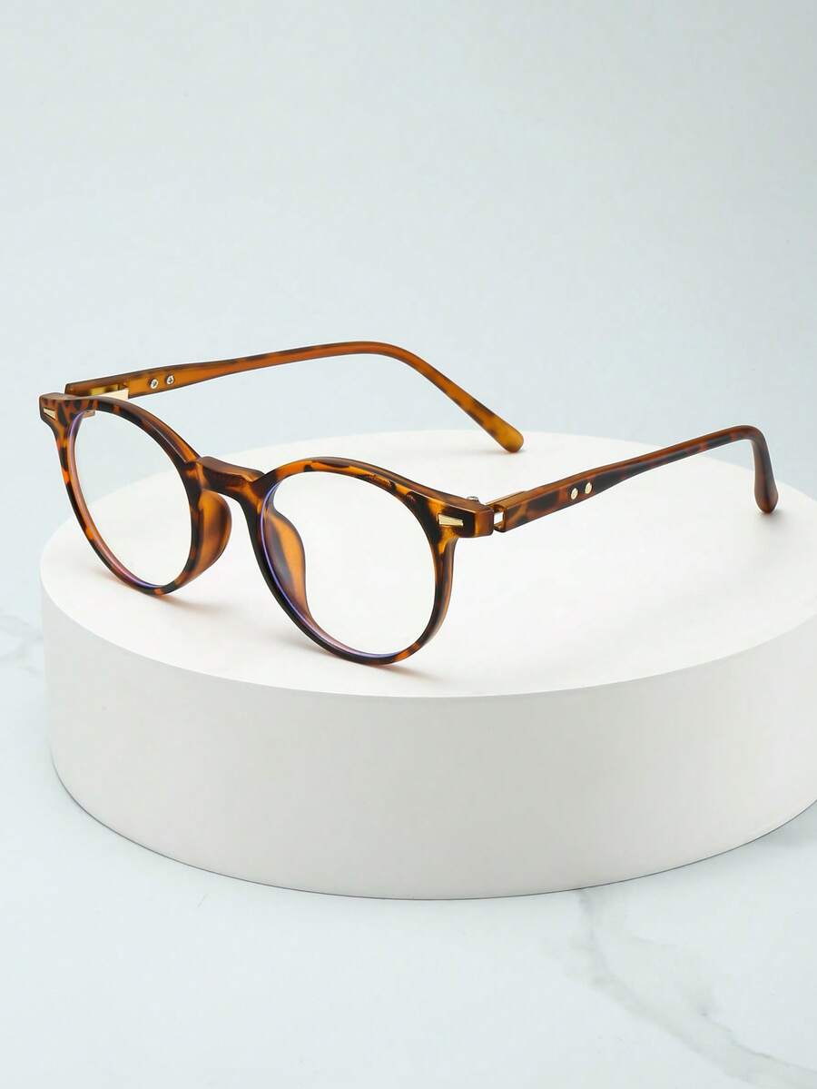 Top Brand Classics Style Hand-Made Round Acetate Glasses For Men Women Retro Optical Eyeglasses Frame Men Accessories - Nhiều màu - Xem 1