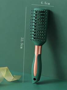 1 Peça Pente de Massagem Anti-Estática, Pente Acolchoado para Cabelos Cacheados, Escova de Cabelo Alisadora Livre de Frizz, Material Escolar, Ferramentas para Cabelos Cacheados