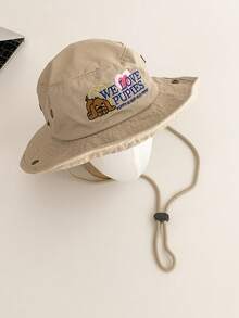 1 件复古水洗做旧渔夫帽，女士户外防晒宽边钓鱼徒步露营帽，适合夏季男士太阳帽夏季帽子，适合徒步旅行和钓鱼等夏季户外活动