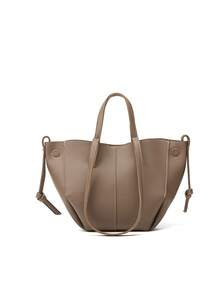 Fashion Litchi Pattern Women's Handbag, High Quality Large Capacity, Shoulder/Crossbody Bag, Perfect Gift For Family And Friends