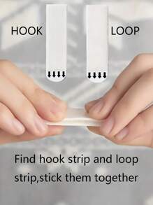 72pcs Of Heavy-Duty Polyamide Picture Hanging Strips - Non-Destructive Adhesive Hanging Rings, Suitable For Drywall, Perfect For Photos And Christmas Decorations, Ideal For The Holiday Season. No-Drill Picture Hanging Strips - Double-Sided Removable Wall Hooks, Suitable For Frames And Artwork, Water-Resistant Adhesive Installation Labels.