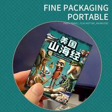 1 副 54 张意大利异国趣味扑克牌，包括 Tung Tung Sahur、Tralalero Tralala 和 Schimpansinni Bananini、扑克 - 奇怪的插图、耐用的家庭游戏纸板、班级聚会和派对娱乐、家庭纸牌游戏、有趣的卡片设计、坚固的卡片材料、团队活动、幽默的插图、持久的材料、社交聚会。 - 彩色 - 查看 5