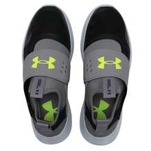 Under Armour RUNPLAY 跑步鞋，透气鞋面和模压 EVA 带，减震轻便男式公路跑步运动鞋 3024870-103