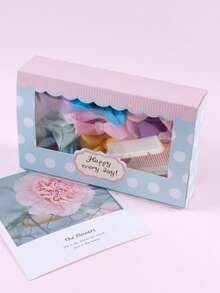 32 Pcs Assorted Color Bowknot & Duck Bill Hair Clips, Comb For Daily Use, Gift Box Included - Multicolor - View 3