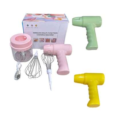 Mezclador Batidora Multifuncional Dos Eléctricos Y Picadora