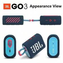 JBL Go 3 Mini TWS Bluetooth Wireless Speaker, Bass Booster, Outdoor Sports Portable Waterproof Speaker