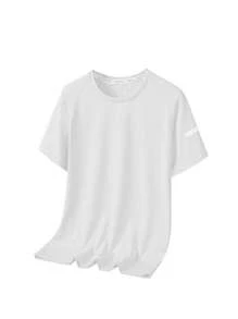 Camiseta de entrenamiento para mujer de secado rápido, de manga corta, transpirable y ligera para ejercicio al aire libre