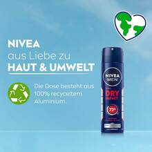 MEN Dry Impact Deo Spray, Antiperspirant For 72h Reliable Protection Against Sweat And Odor, Antibacterial Deodorant Without Ethyl Alcohol (150 Ml) - 或者 - 查看 8