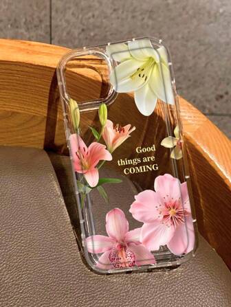 Funda transparente con estampado de flores compatible con Apple 16/11/12/13/1415pro/15 Plus/15 Promax/7plus/8plus/X/xs Max/ Xr/11pro/12pro/13pro/14pro/11mini/11Promax/12ProMax/13ProMAX/14Pro/14Plus/6/6s/6Plus/7/8/16Pro/ 16Plus/18Pro Max Galaxy/A54/ A14/a12//B13/M15/S20/T22/P24/F23/C23S22S24S23