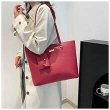 Borse a mano alla moda da donna, borsa a tracolla, borsa a tracolla con manico superiore, set da 3 pezzi