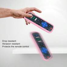 3 Pack Protective Cover Case Skin For Roku TV Remote Glow In The Dark DropProof DustProof Washable Compatible With Most Models Of Roku Voice Remote - 3Pack - View 3