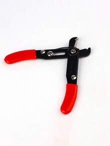 1件装珠宝制作链条钳 - 铆接式手动包链开合工具、DIY切割器、无齿夹钳、可调节迷你剥线钳，用于链条安装和改装 - 彩色 - 查看 8