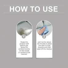 JUE FISH 100ml Household Stain Remover Spray, Gentle Cleaner For Carpet, Sofa, Leather Surface