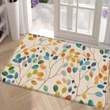 1pc Fresh And Rustic Kitchen Floor Mat, Made Of Polyester Fiber Material, Has Anti-Slip And Anti-Fouling Effects, And Is Suitable For Practical And Decorative Use In Kitchen, Living Room And Bedroom.