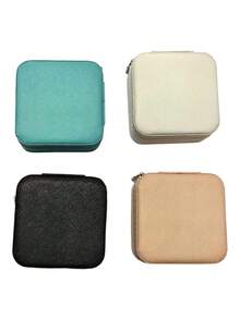 Mini Jewelry Box For Necklace, Ring, Earring - Verde - Ver 3