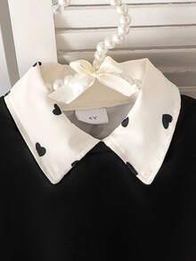 3 件套年轻女孩优雅无袖背心，带荷叶边袖衬衫和裤子套装，春秋季