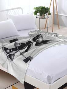 Kawss Kawaii Kaw Animation Theme Flannel Blanket - ,Print Blanket Living Room, Sofa And Travel - Gorgeous Mixed Color Gifts For Friends And Family, Double-Layer Blanket Comfortable Bedroom Decoration