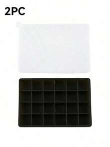 15/24-Cavity Silicone Ice Cube Trays - Classic Multi-Color Ice Cube Molds For Freezing Cocktails, Drinks, Ice Balls, Suitable For Refrigerator, Bartending, Chocolate, Beverages, Juice, Home Kitchen, Perfect Gift For Mother's Day, Father's Day, Birthdays, And Various Gatherings