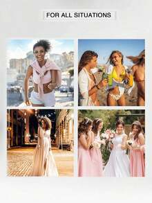 2pcs Premium Packaging Reusable Silicone Nipple Cover Boob Pads, Non-Adhesive Washable Nipple Pasties Women, Suitable Wedding Dress, Backless Dress, Photography, Evening Gown, Party Accessories 5INF - Màu be - Xem 5