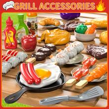 HENGPHY Pretend Play Barbecue Kids Toys Sets For 3 4 5 6 7 8 Ages Boys Girls, 2-Layer Barbecue Kitchen Outdoor Toys With Smoke Sound & Light For 3-8 Years Old Boy Girls, BBQ Grill Cooking Toy Set Little Chef Play Activity Indoor Toys Birthday Gifts Toddlers - Kids Grill Playset - View 8