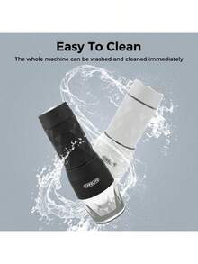 CAFELFFE Classic Portable Espresso Maker, 3 In1 Travel Coffee Maker,Compatible Capsules And Ground Coffee,Manual Espresso Machine,Hand Press Coffee Maker For Kitchen Travel,Camping,Hiking