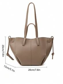 Fashion Litchi Pattern Women's Handbag, High Quality Large Capacity, Shoulder/Crossbody Bag, Perfect Gift For Family And Friends