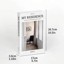 1pc/2pcs/3pcs/4pcs Minimalist Modern Decorative Dummy Books, Realistic Book-Like Prop For Home Staging, Photography Gifts Birthday Graduation - Multicolor - View 21